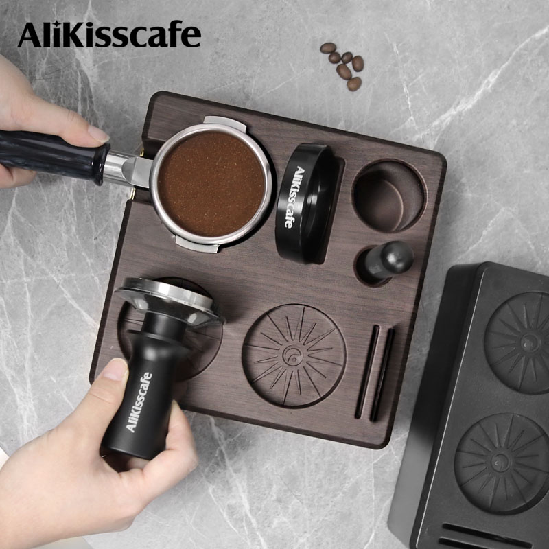 Espresso Tamper Station - Stacja do ubijania kawy, podstawka na