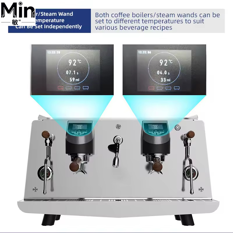Commercial Espresso Machine 2 Group - Profesjonalny, komercyjny, dwugrupowy, półautomatyczny włoski ekspres
