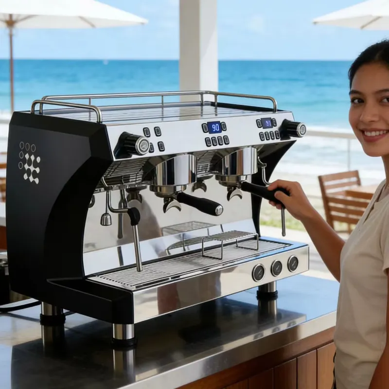 Commercial Espresso Machine 2 Group - Do ekspresu do kawy E61 z