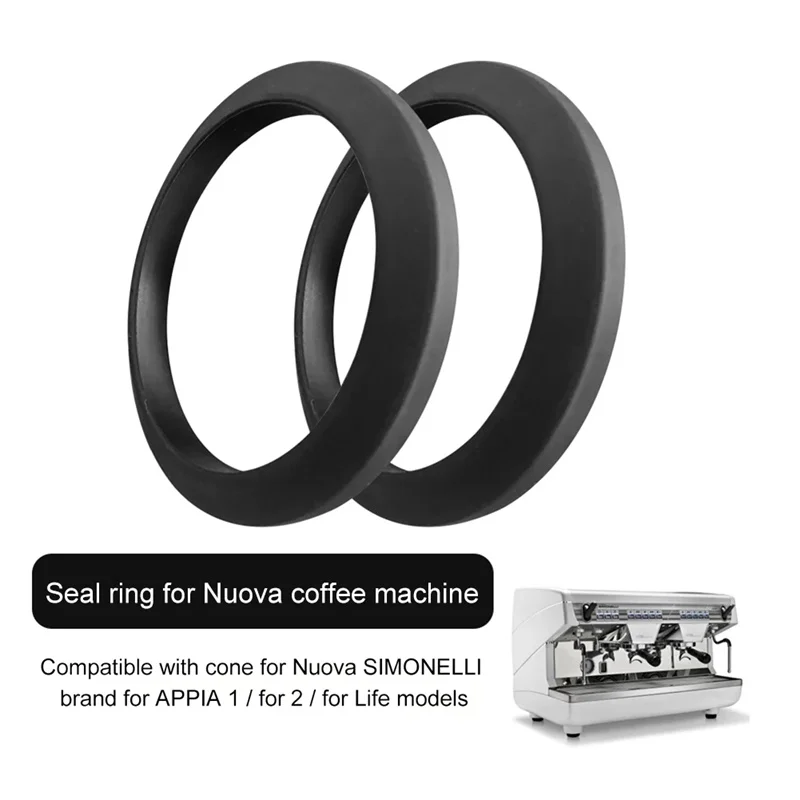 Commercial Espresso Machine 2 Group - 2 szt. Silikonowe pierścienie uszczelniające do