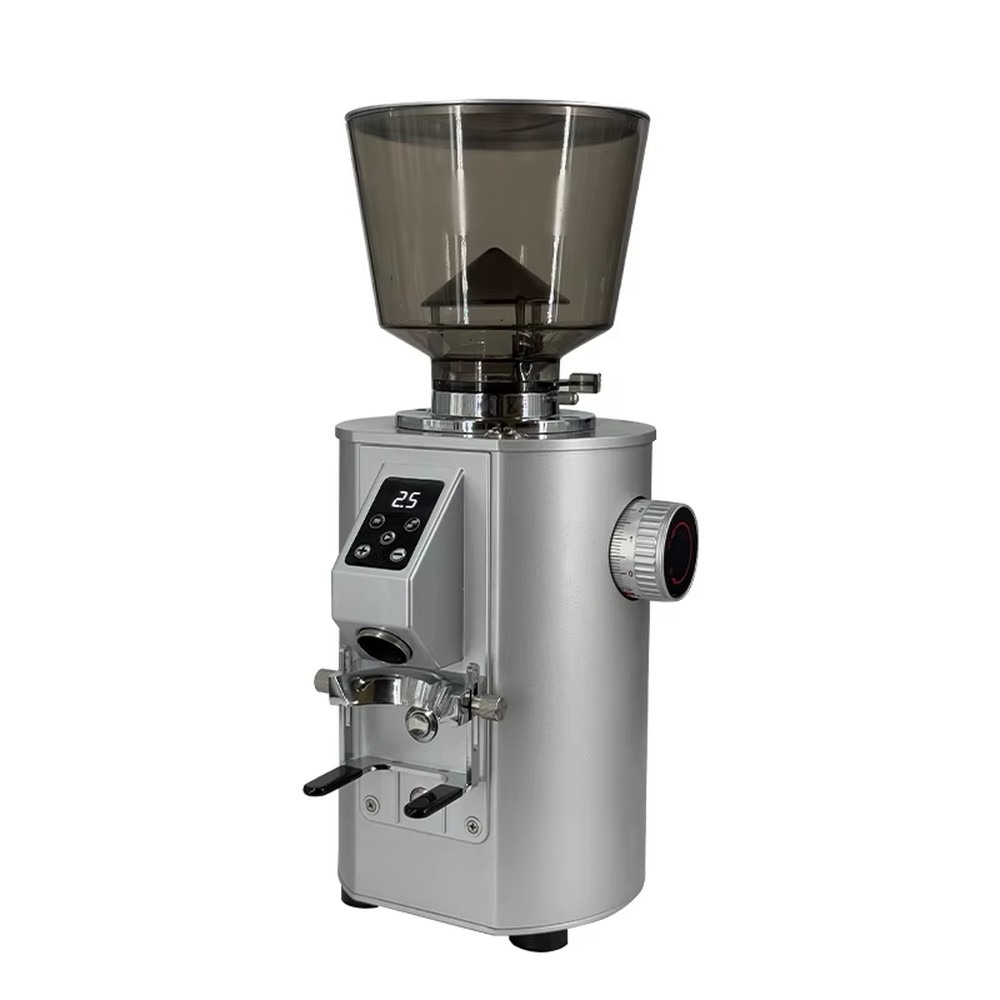 Commercial Coffee Grinder Flat Burr 64Mm - Profesjonalny elektryczny młynek do kawy z