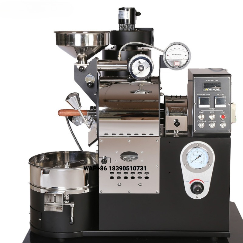 Coffee Roaster Machine 1Kg - BIDELI Wysokiej Jakości Dwustronny Palnik do