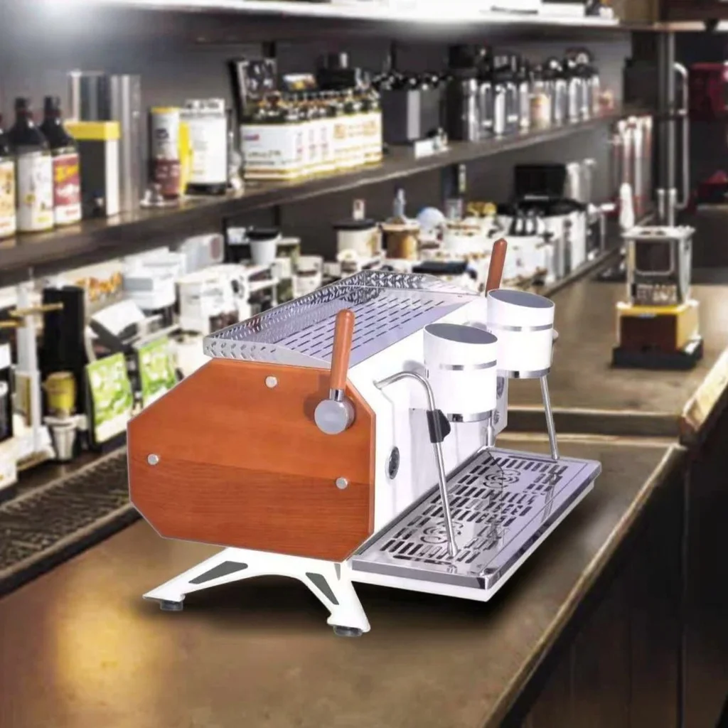 Commercial Espresso Machine 2 Group - Profesjonalny komercyjny ekspres do kawy barista