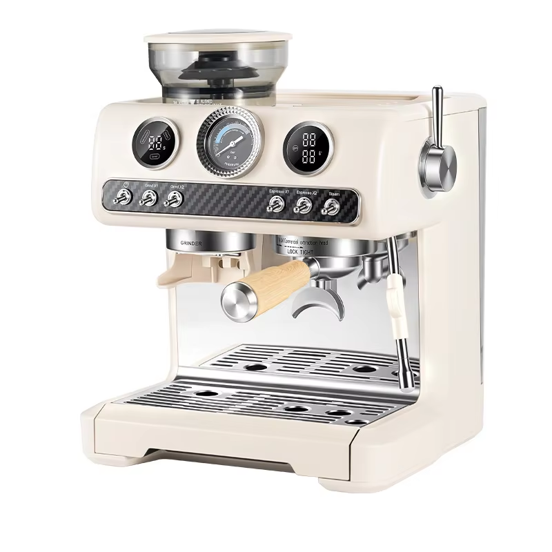 Espresso Machine Flow Control - Półautomatyczny ekspres do kawy espresso, podwójna
