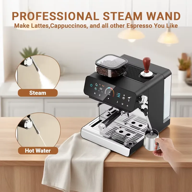 Półautomatyczny ekspres do esp – Semi Automatic Espresso Machine Pid recenzja i cena