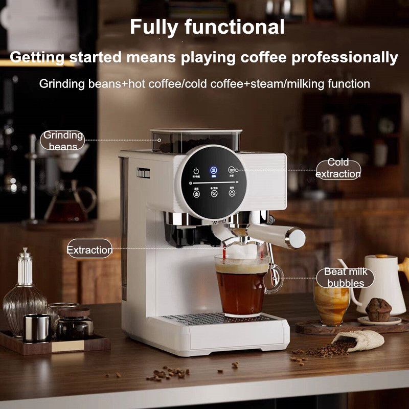 Półautomatyczny włoski ekspres – Espresso Machine Dual Boiler recenzja i cena