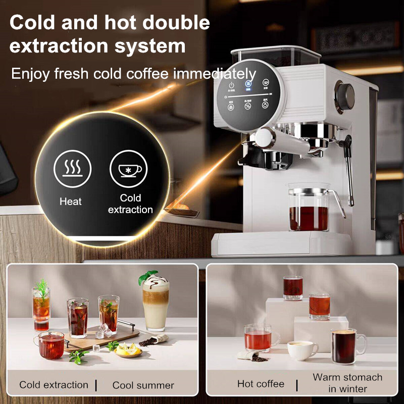 Półautomatyczny włoski ekspres – Espresso Machine Dual Boiler recenzja i cena