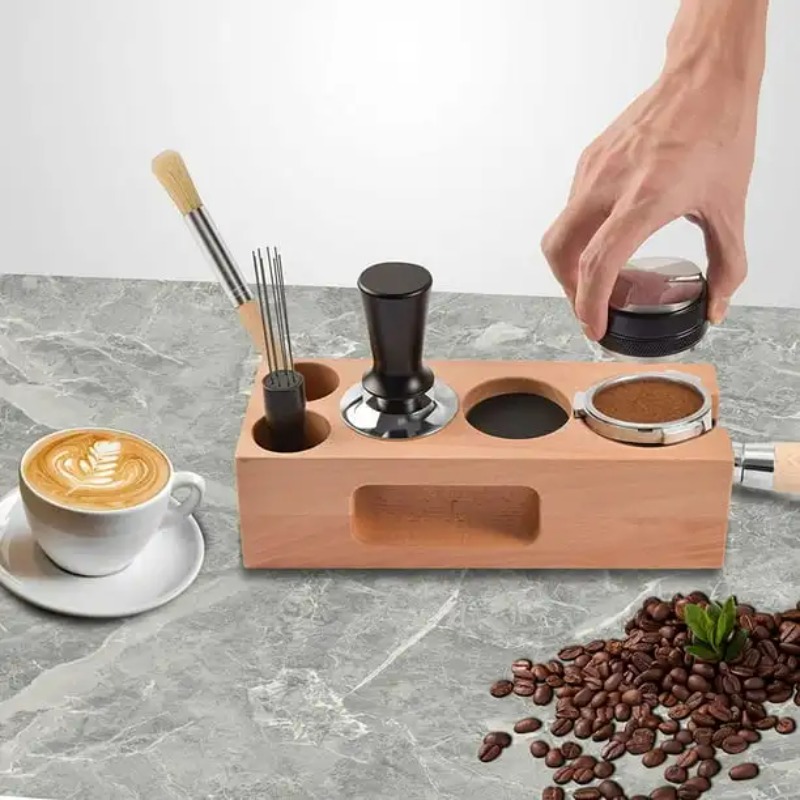 Drewniana Stacja do Ubijania K – Espresso Tamper Station recenzja i cena