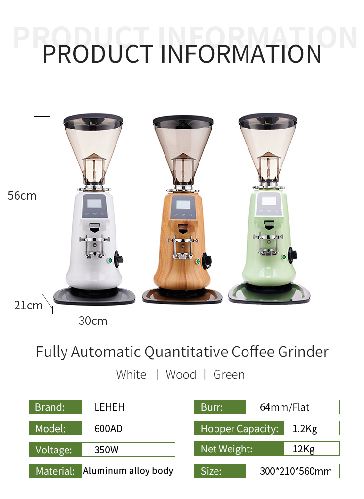 Profesjonalny elektryczny młyn – Commercial Coffee Grinder Flat Burr 64Mm recenzja i cena