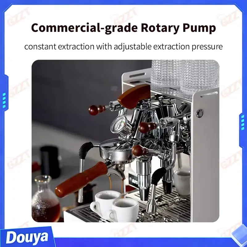 Półautomatyczny przemysłowy ek – Espresso Machine Rotary Pump recenzja i cena