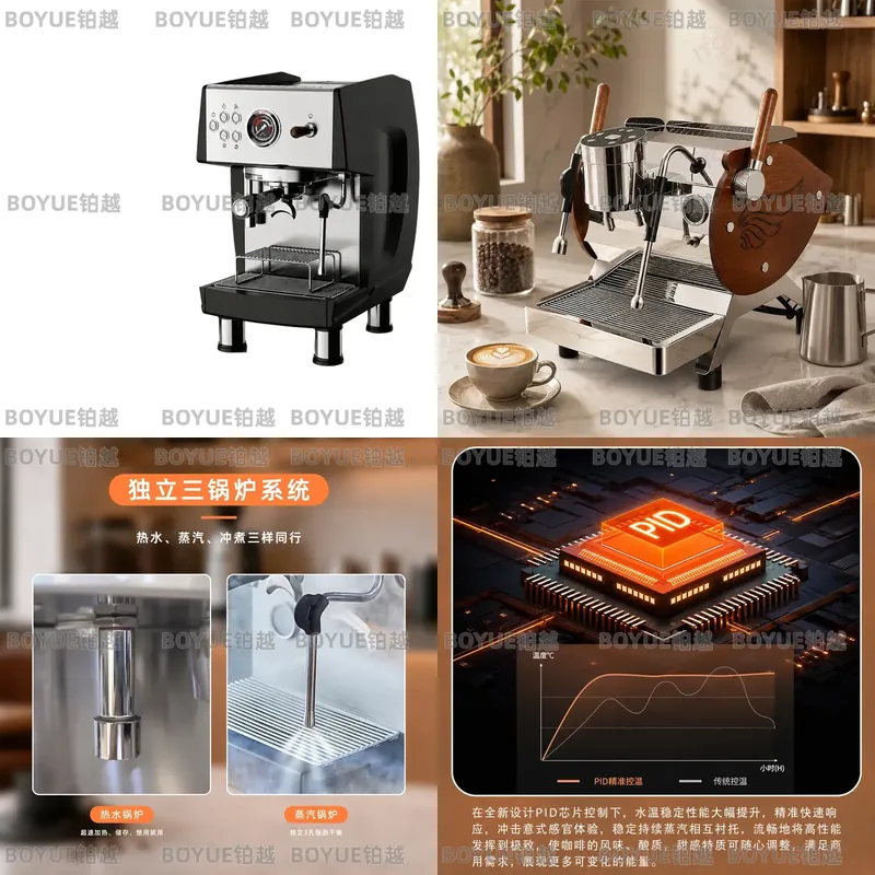 Profesjonalna półautomatyczna  – Semi Automatic Espresso Machine Pid recenzja i cena