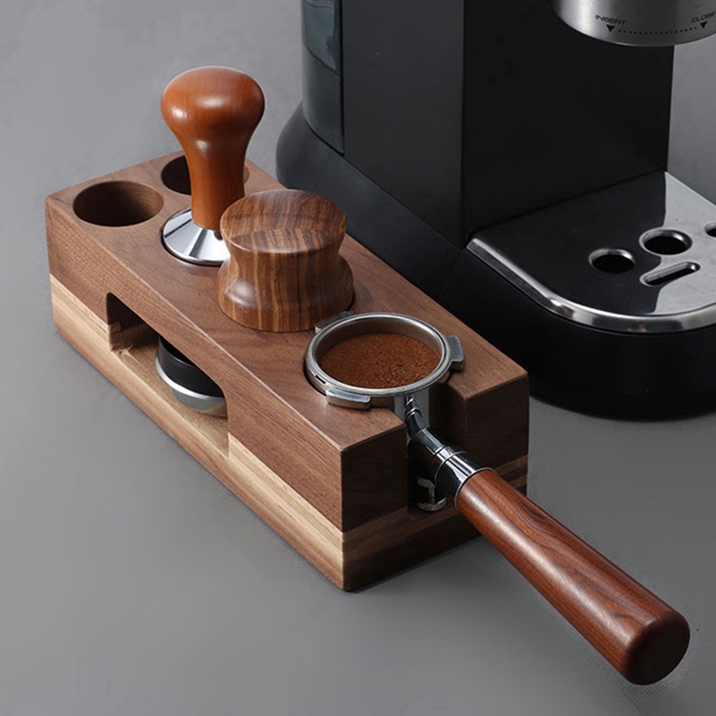Drewniany uchwyt na tamper do  – Espresso Tamper Station recenzja i cena