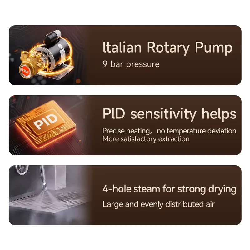 【CHIMU HOME】 2-grupowy półauto – Commercial Espresso Machine 2 Group recenzja i cena