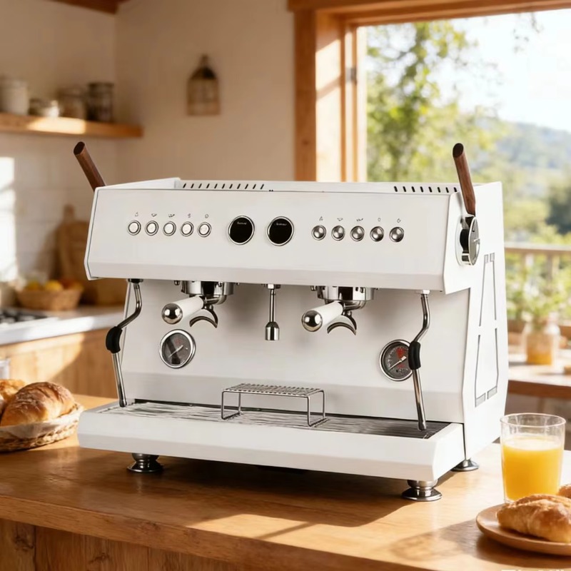 Profesjonalny, półautomatyczny – Commercial Espresso Machine 2 Group recenzja i cena