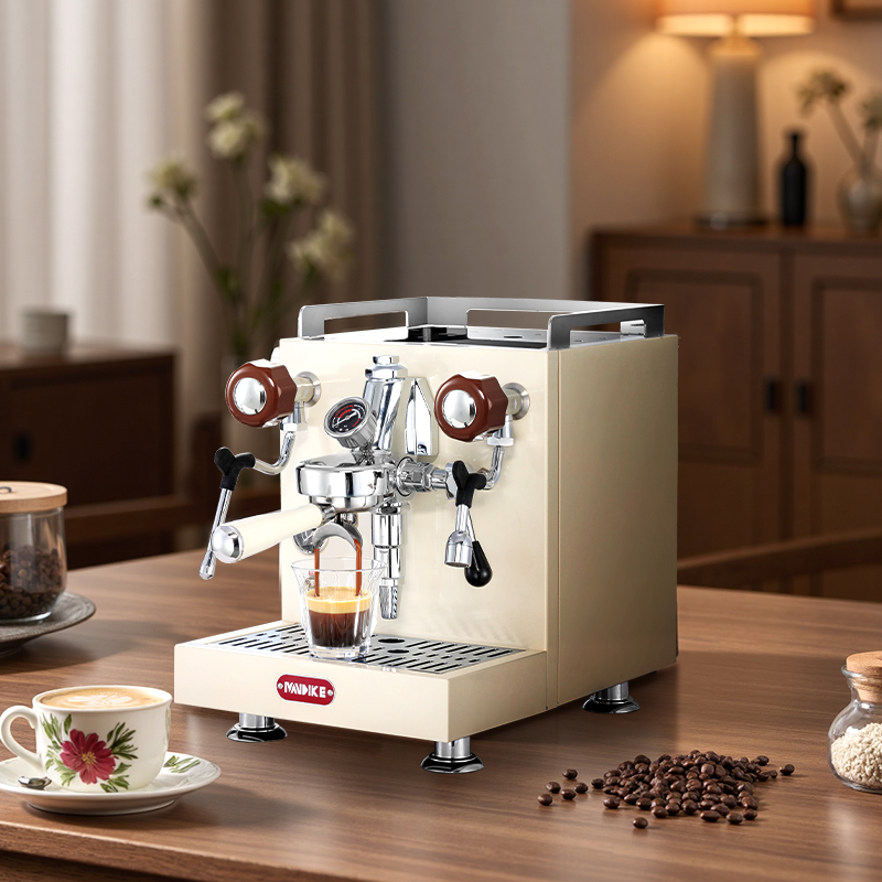 Ekspres do kawy MDK White 58mm – Espresso Machine Dual Boiler recenzja i cena