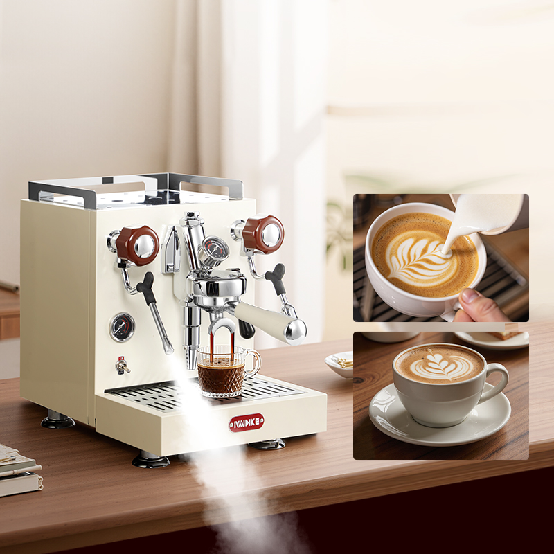 Ekspres do kawy MDK White 58mm – Espresso Machine Dual Boiler recenzja i cena