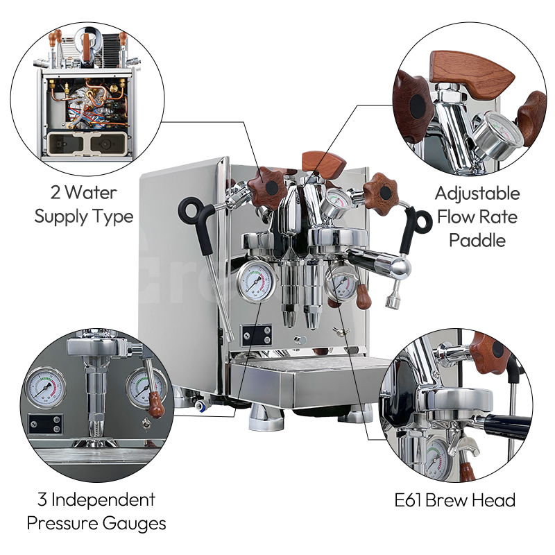 Ekspres do kawy z pompą rotacy – Espresso Machine Rotary Pump recenzja i cena