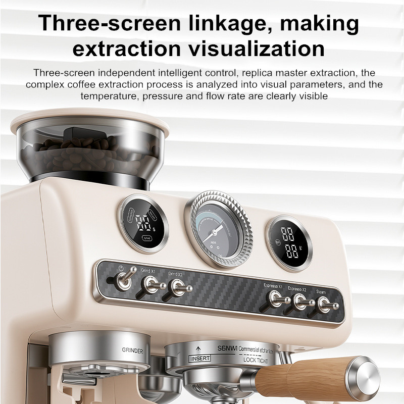Półautomatyczny ekspres do kaw – Espresso Machine Flow Control recenzja i cena