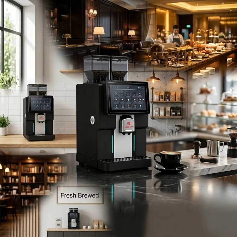 Profesjonalny automatyczny eks – Espresso Machine Dual Boiler recenzja i cena