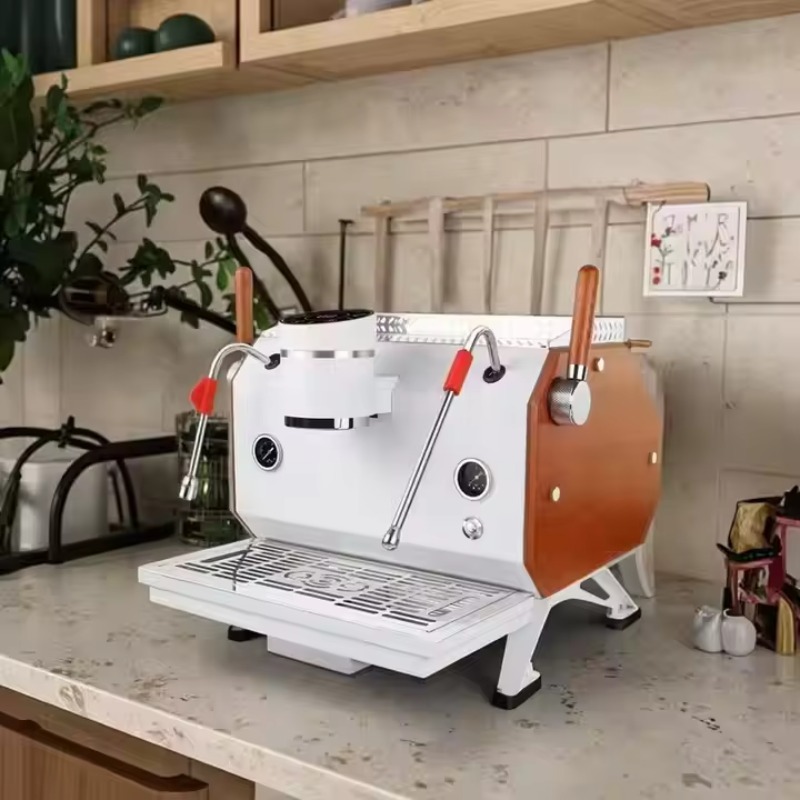 Półautomatyczny ekspres do esp – Commercial Espresso Machine 2 Group recenzja i cena
