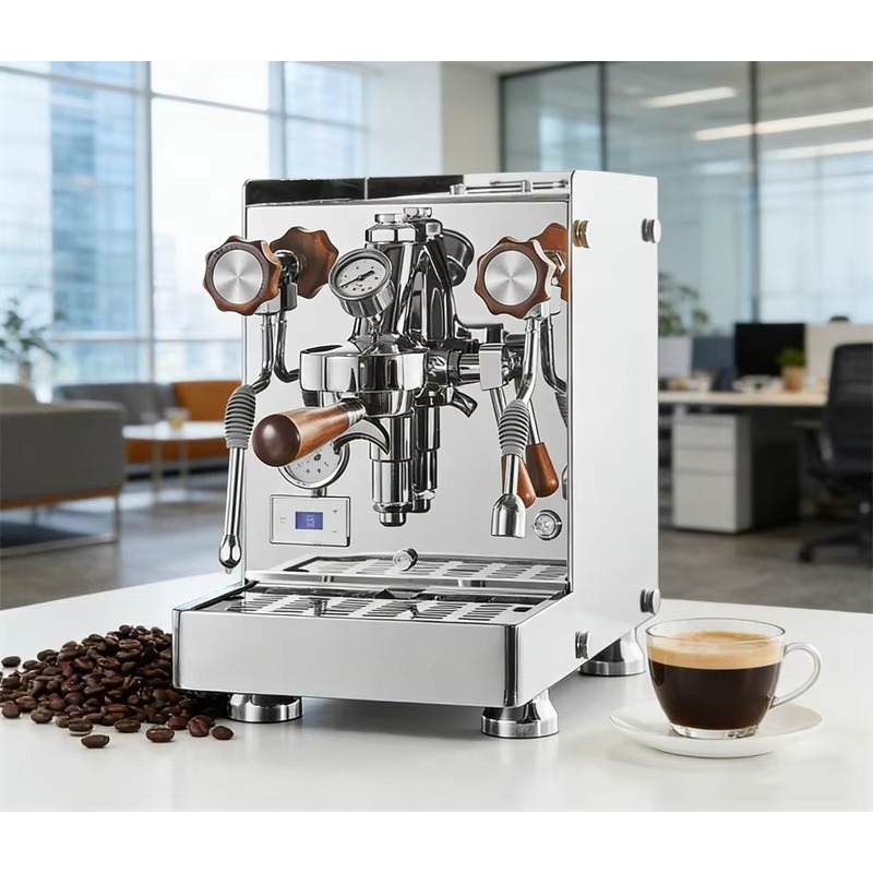 W pełni automatyczny dwubojler – Espresso Machine Dual Boiler recenzja i cena